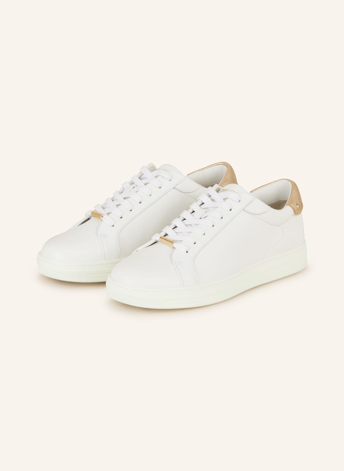 Jimmy Choo Sneaker Rome Mit Nieten weiss von Jimmy Choo