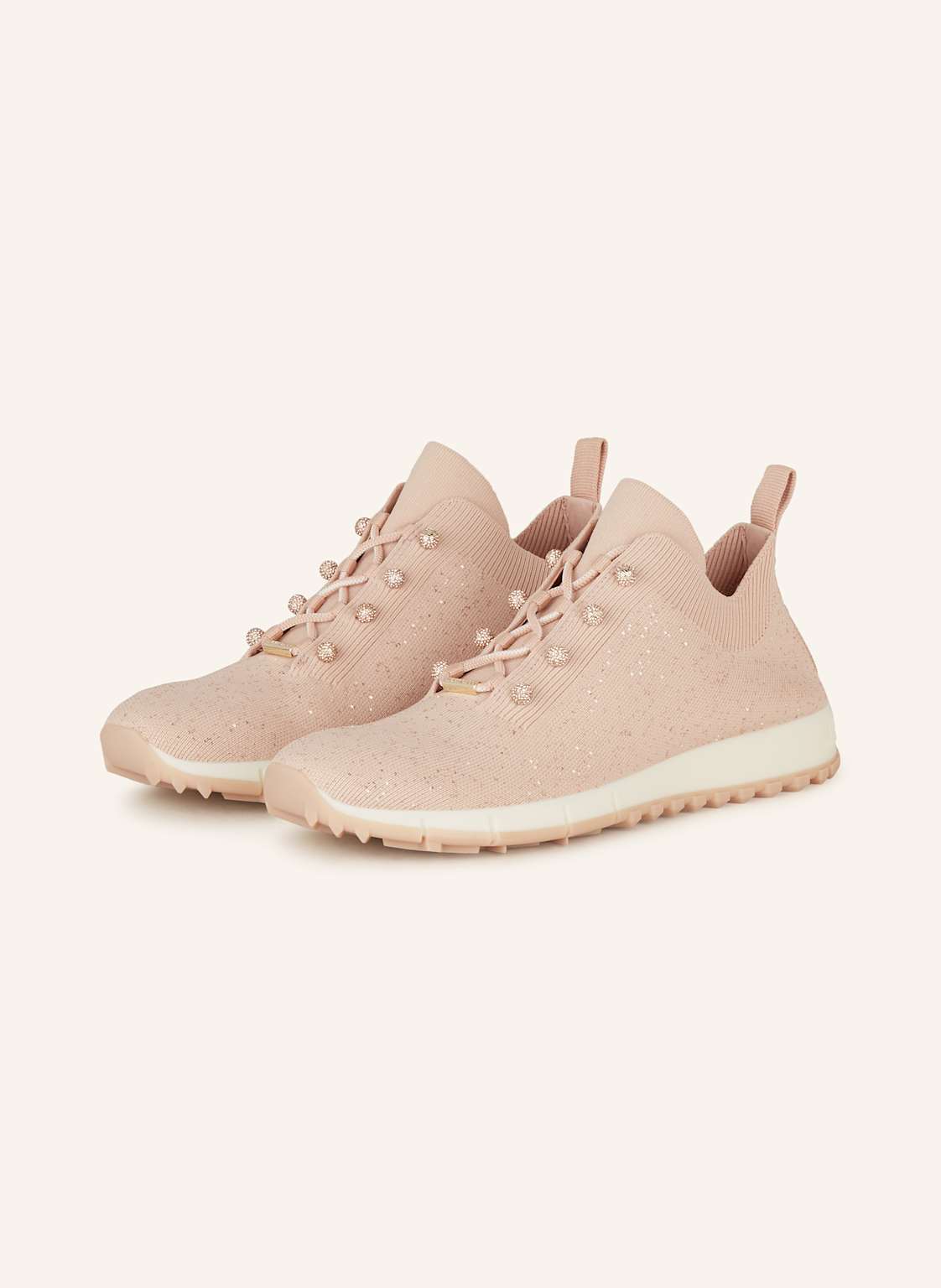 Jimmy Choo Sneaker Veles Mit Pailletten rosa Jimmy Choo Sneaker Veles Mit Pailletten rosa von Jimmy Choo
