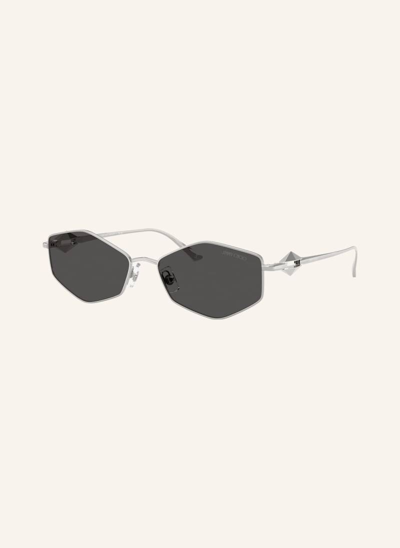 Jimmy Choo Sonnenbrille jc4017 silber von Jimmy Choo