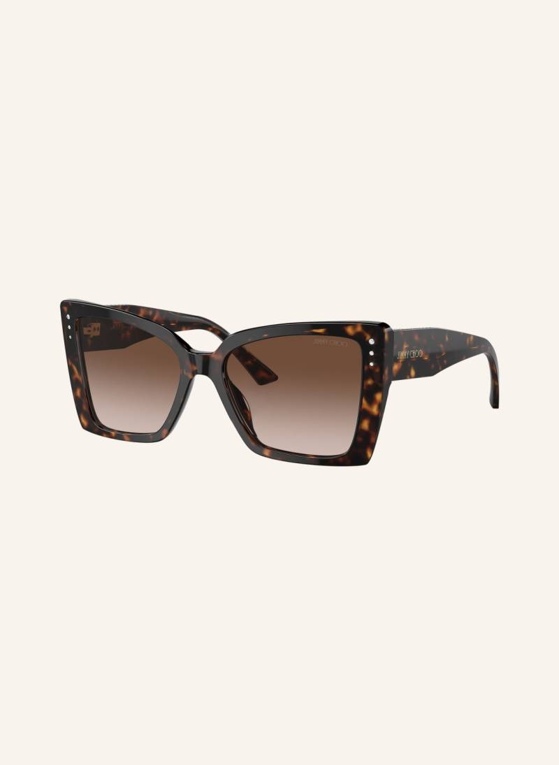 Jimmy Choo Sonnenbrille jc5001b Mit Schmucksteinen braun von Jimmy Choo