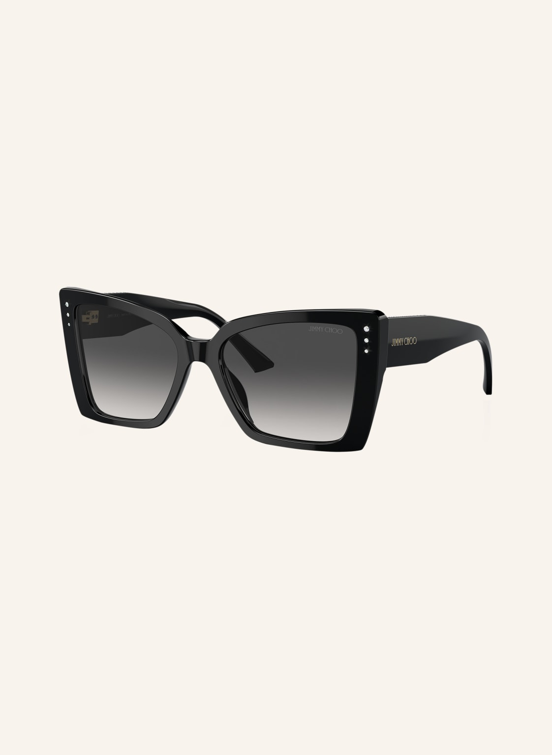 Jimmy Choo Sonnenbrille jc5001b Mit Schmucksteinen schwarz von Jimmy Choo