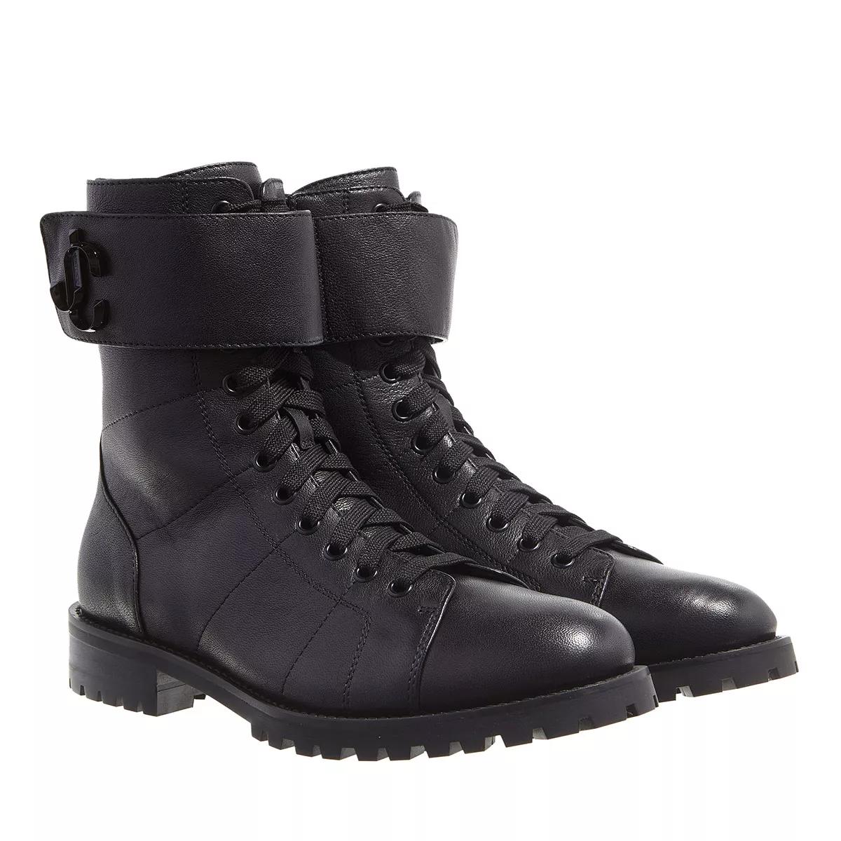 Jimmy Choo Stiefel & Boots - Ceirus Lace Up Combat Boots - Gr. 39 (EU) - in Schwarz - für Damen von Jimmy Choo