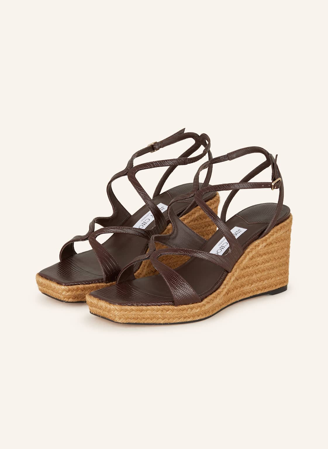 Jimmy Choo Wedges Ayla 85 braun von Jimmy Choo