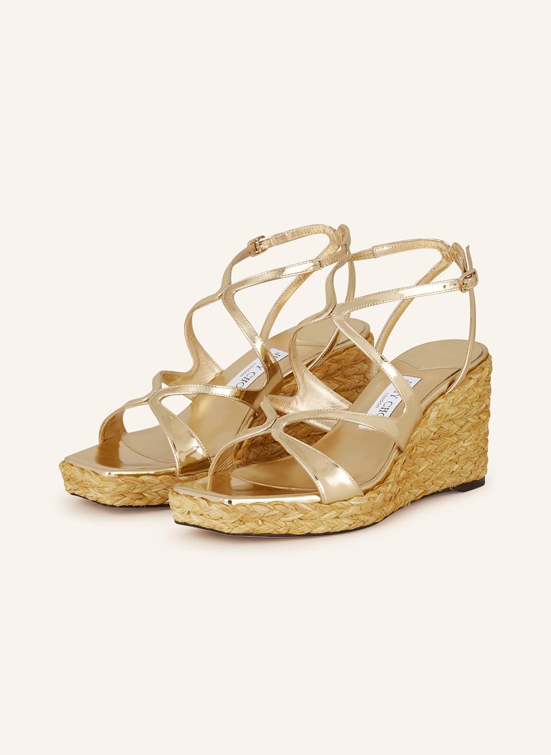 Jimmy Choo Wedges Ayla 85 gold von Jimmy Choo