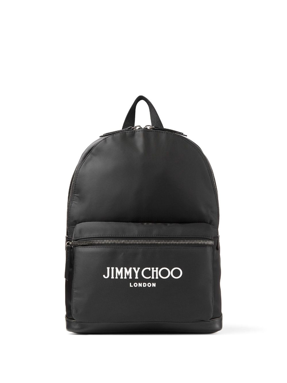 Jimmy Choo Wilmer logo-print backpack - Black von Jimmy Choo