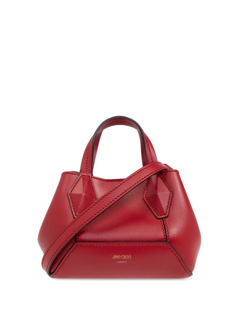 Jimmy Choo XS Diamond tote bag - Red von Jimmy Choo