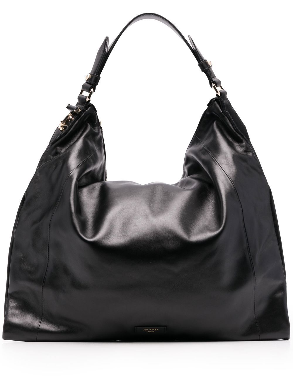 Jimmy Choo logo-print tote bag - Black von Jimmy Choo