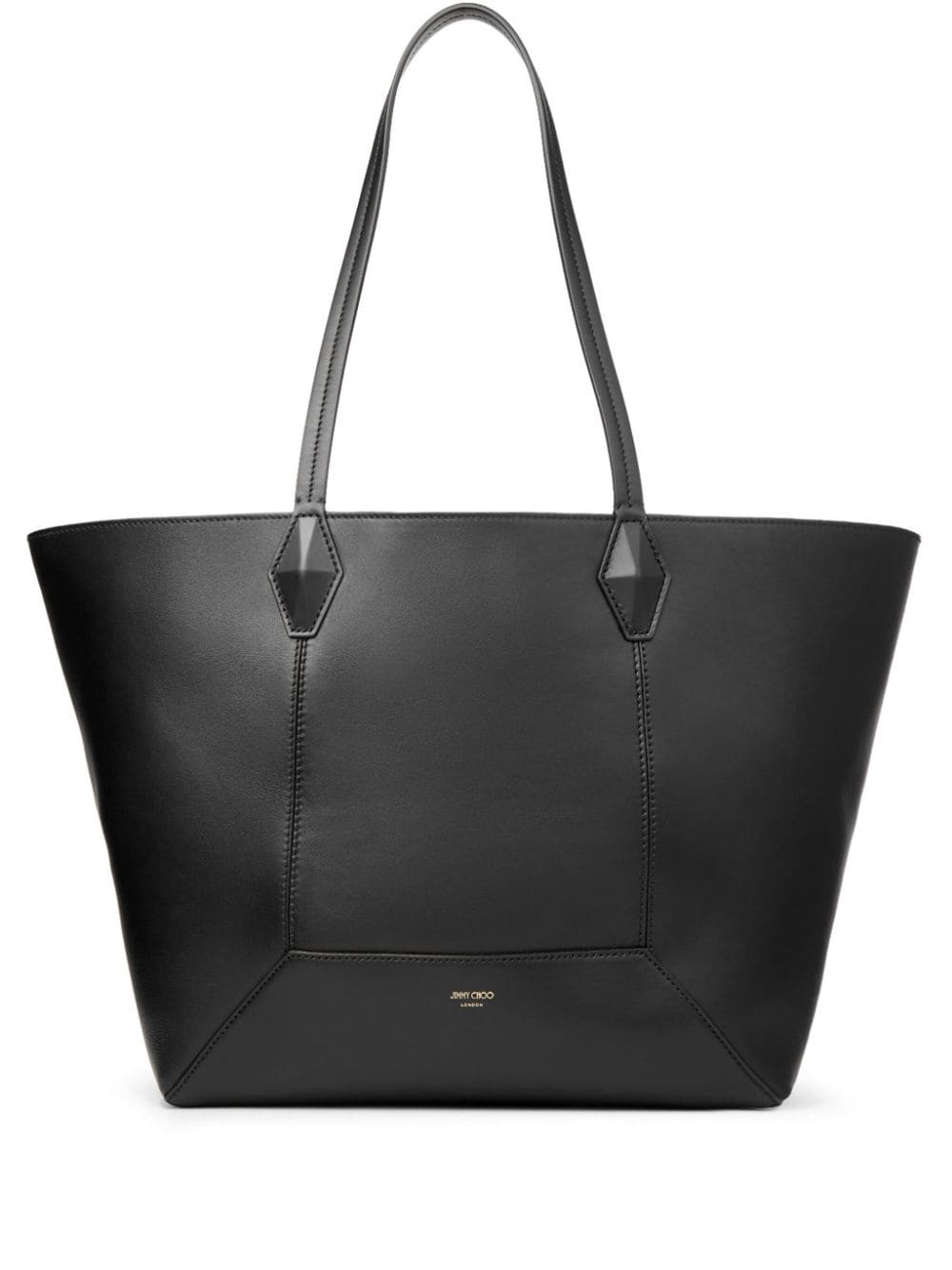 Jimmy Choo medium Diamond tote bag - Black von Jimmy Choo