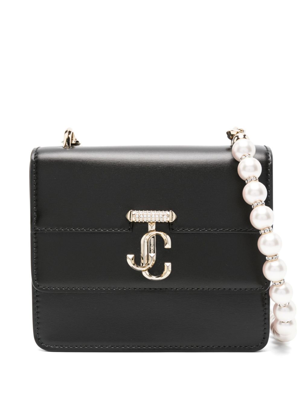 Jimmy Choo mini Avenue Quad shoulder bag - Black von Jimmy Choo