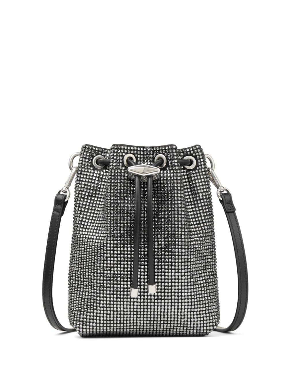 Jimmy Choo mini Cinch bucket bag - Black von Jimmy Choo