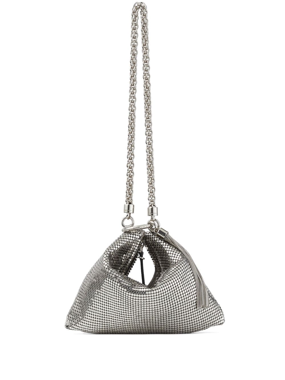 Jimmy Choo mini Callie shoulder bag - Silver von Jimmy Choo