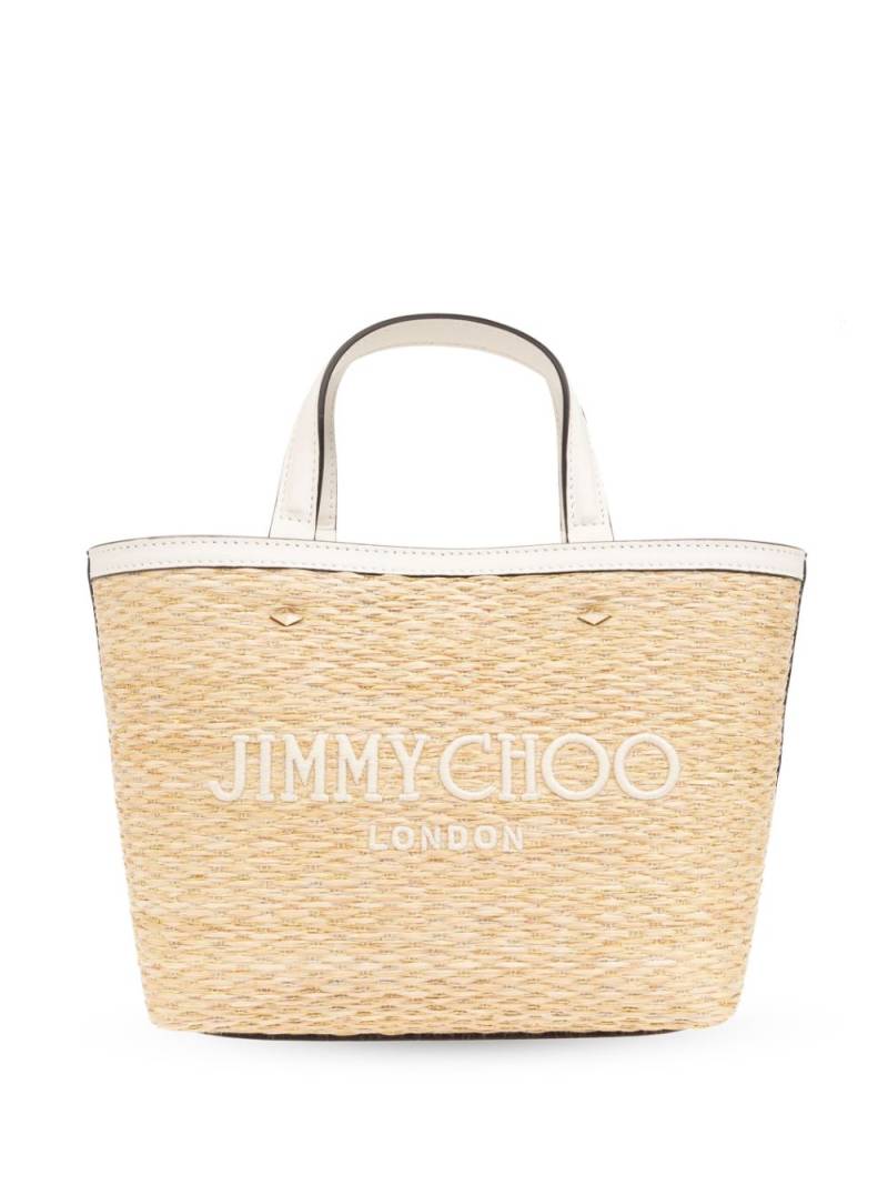 Jimmy Choo mini Marli tote bag - Neutrals von Jimmy Choo