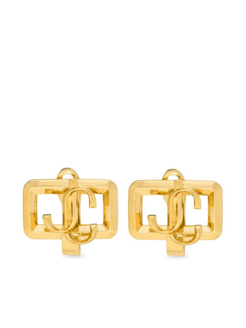 Jimmy Choo square JC earrings - Gold von Jimmy Choo