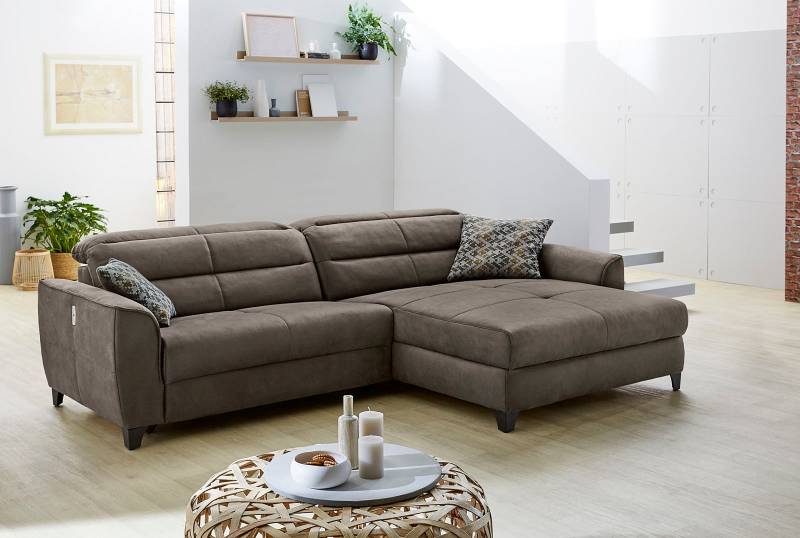 Jockenhöfer Gruppe Ecksofa »Double One L-Form«, mit 2x 120cm breiten, elektromotorischen Relaxfunktionen von Jockenhöfer Gruppe