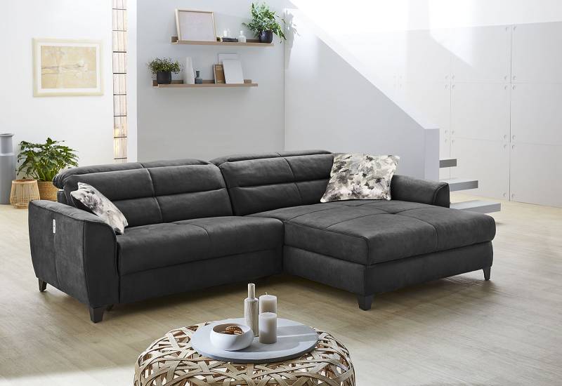 Jockenhöfer Gruppe Ecksofa »Double One L-Form«, mit 2x 120cm breiten, elektromotorischen Relaxfunktionen von Jockenhöfer Gruppe