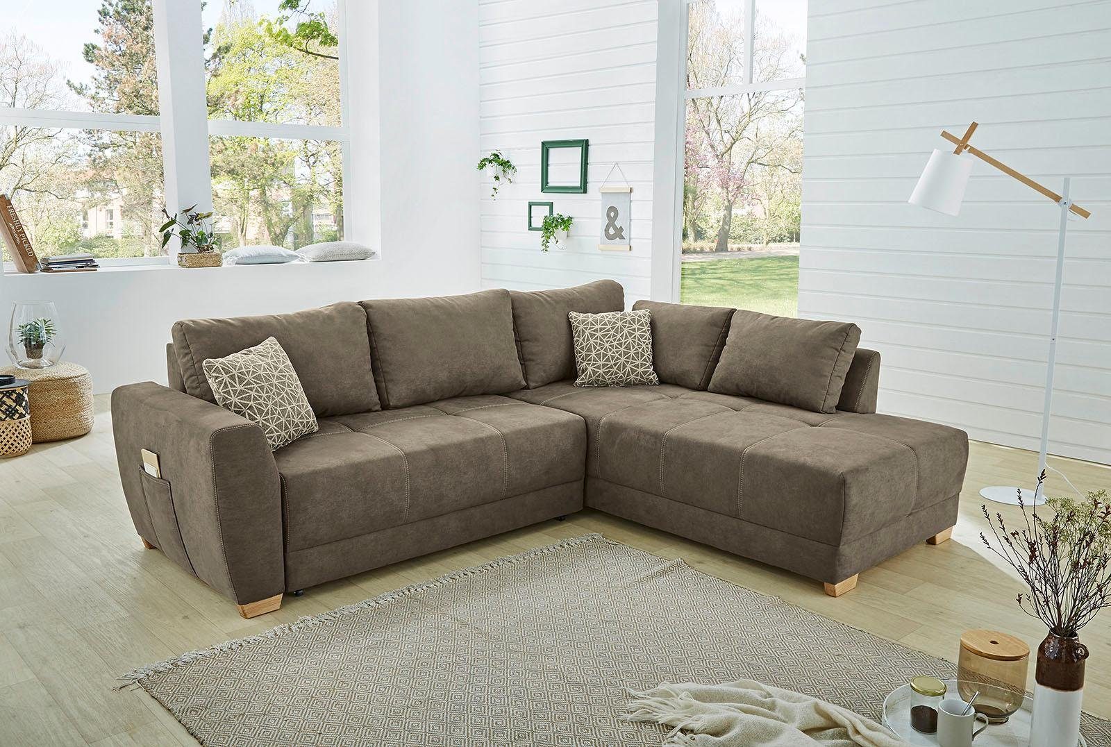 Jockenhöfer Gruppe Ecksofa »Luzern L-Form«, mit Bettfunktion und geräumigen Bettkasten Jockenhöfer Gruppe Ecksofa »Luzern L-Form«, mit Bettfunktion und geräumigen Bettkasten von Jockenhöfer Gruppe