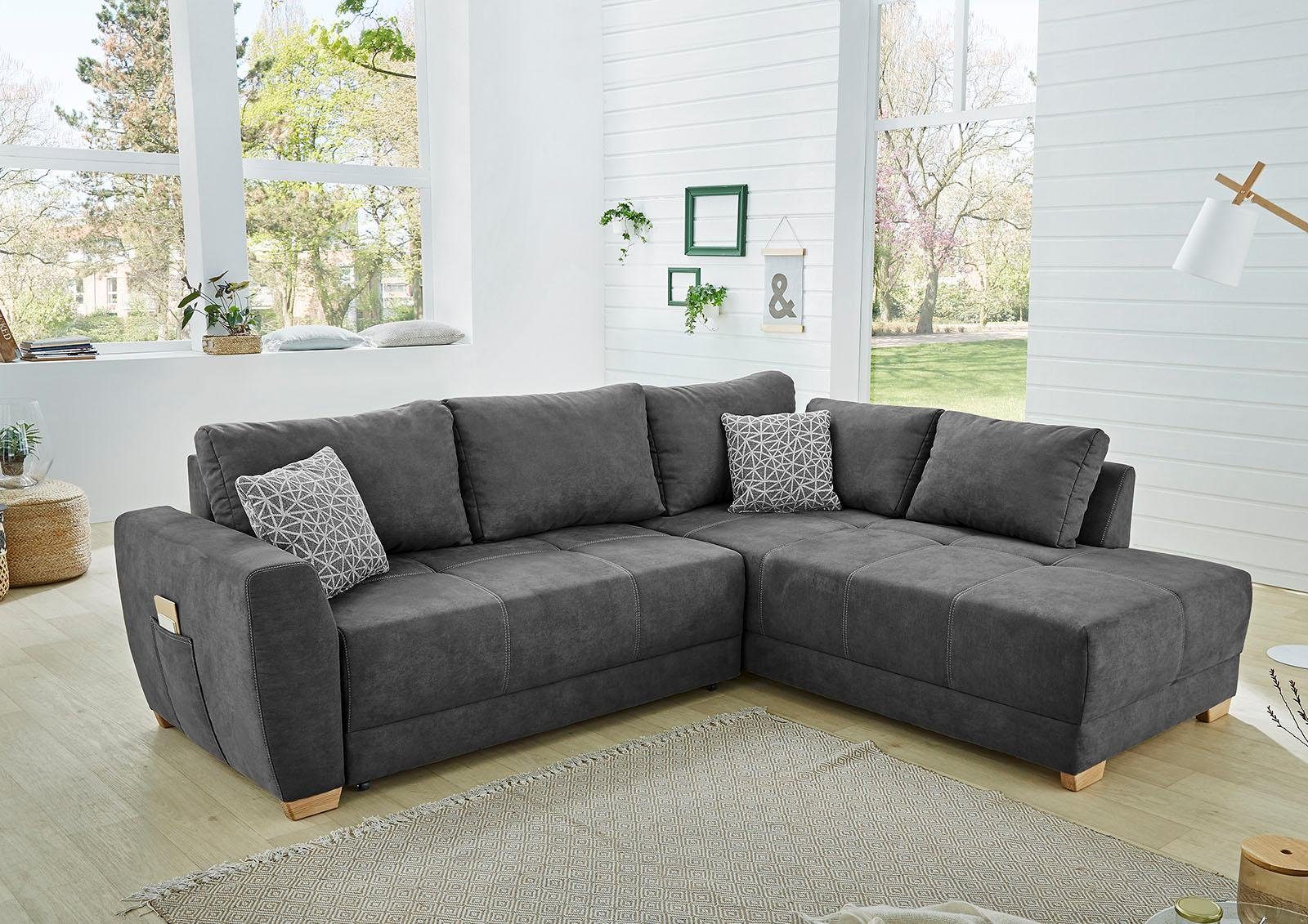 Jockenhöfer Gruppe Ecksofa »Luzern L-Form«, mit Bettfunktion und geräumigen Bettkasten Jockenhöfer Gruppe Ecksofa »Luzern L-Form«, mit Bettfunktion und geräumigen Bettkasten von Jockenhöfer Gruppe