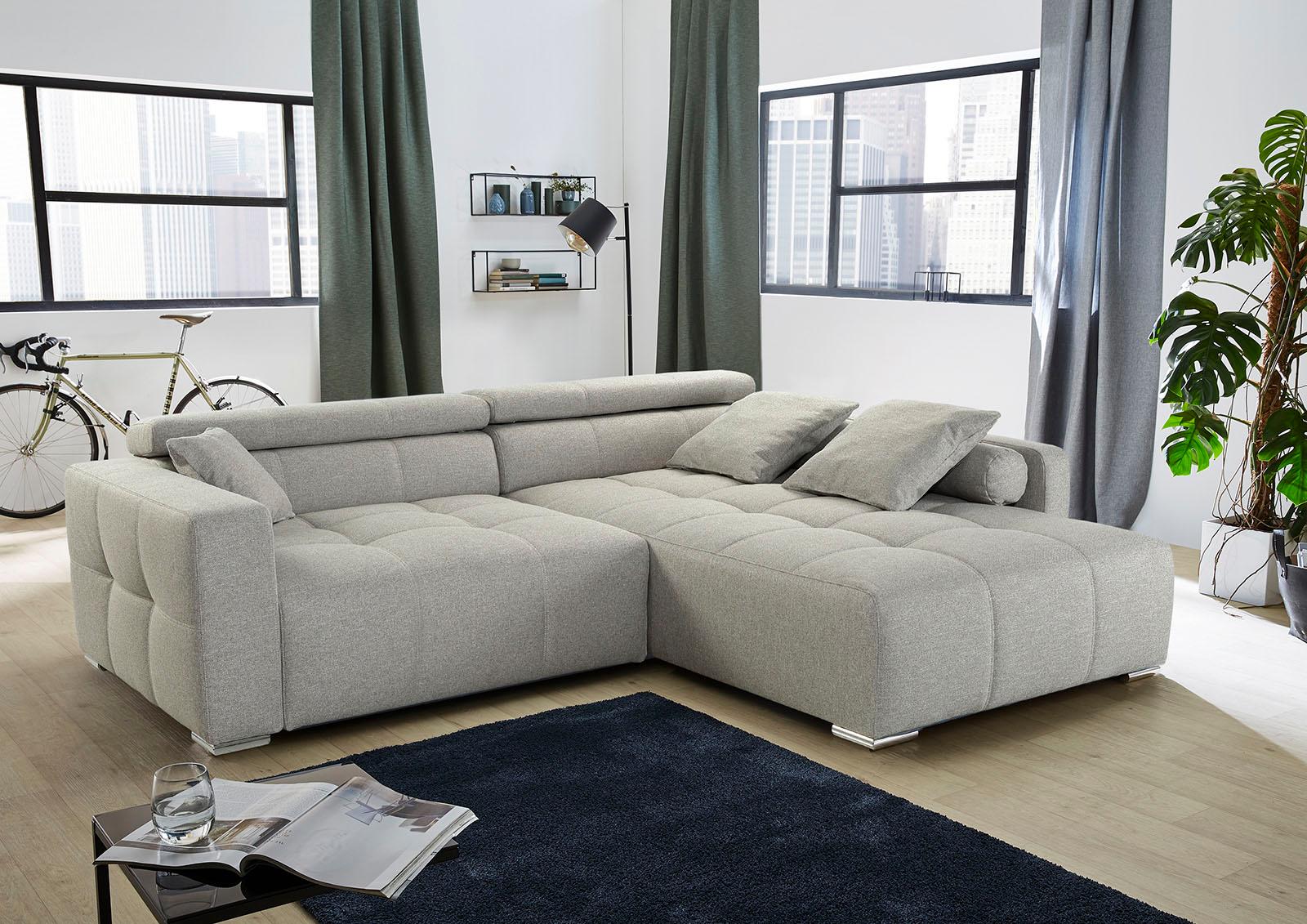 Jockenhöfer Gruppe Ecksofa Salerno, mit Kopf-/Rückenteilverstellung und Zierkissen Jockenhöfer Gruppe Ecksofa Salerno, mit Kopf-/Rückenteilverstellung und Zierkissen von Jockenhöfer Gruppe