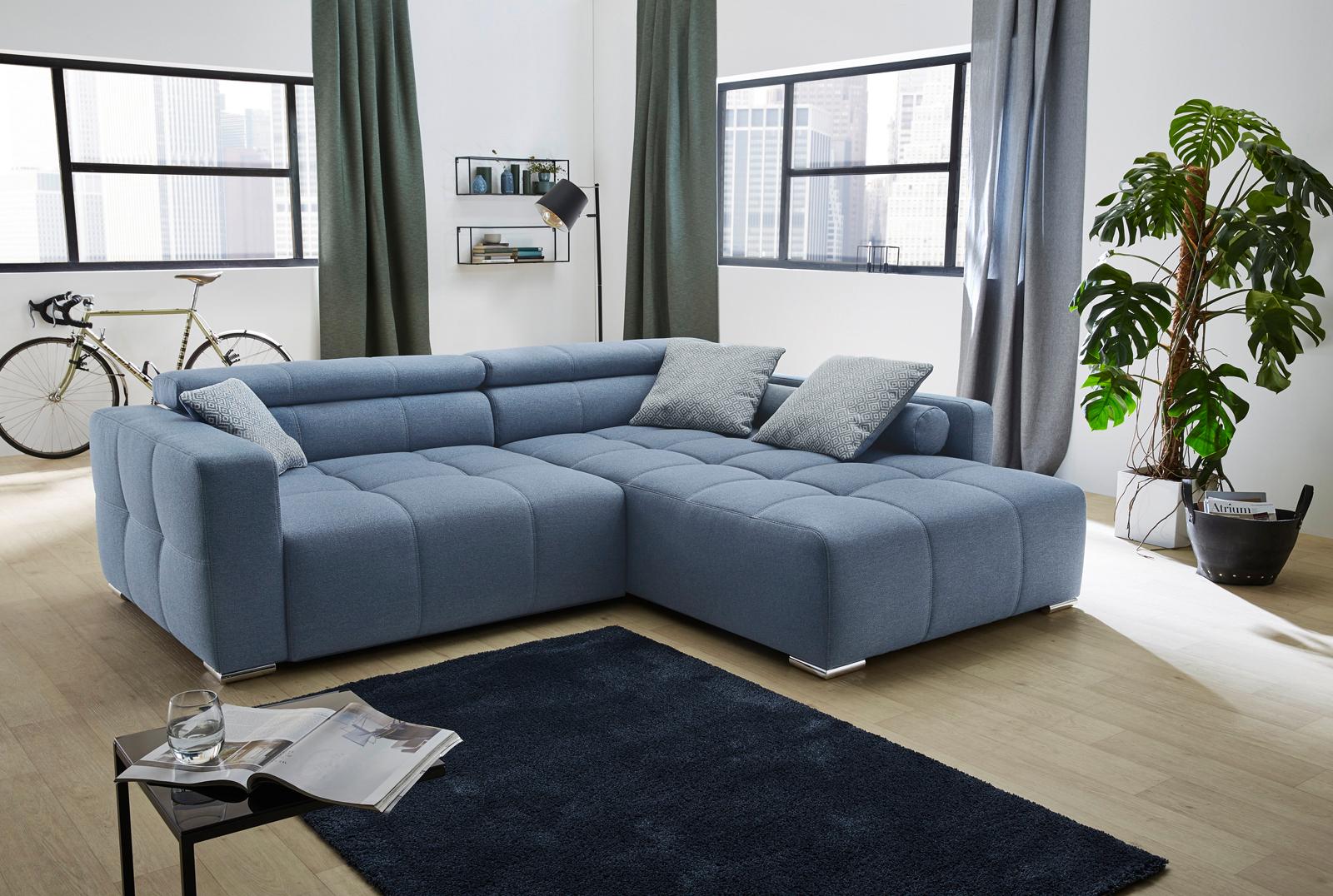 Jockenhöfer Gruppe Ecksofa Salerno, mit Kopf-/Rückenteilverstellung und Zierkissen Jockenhöfer Gruppe Ecksofa Salerno, mit Kopf-/Rückenteilverstellung und Zierkissen von Jockenhöfer Gruppe
