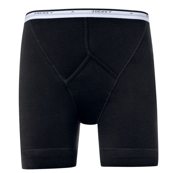 Jockey Boxershorts 4 für 3, schwarz von Jockey