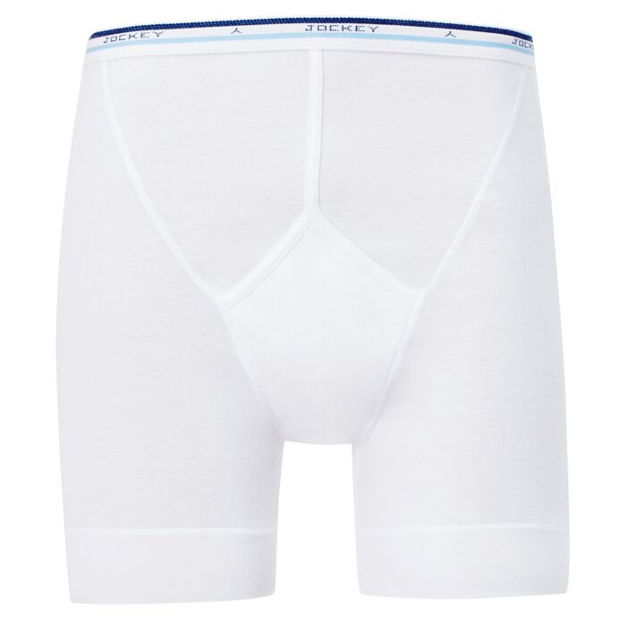 Jockey Boxershorts 4 für 3, weiss von Jockey