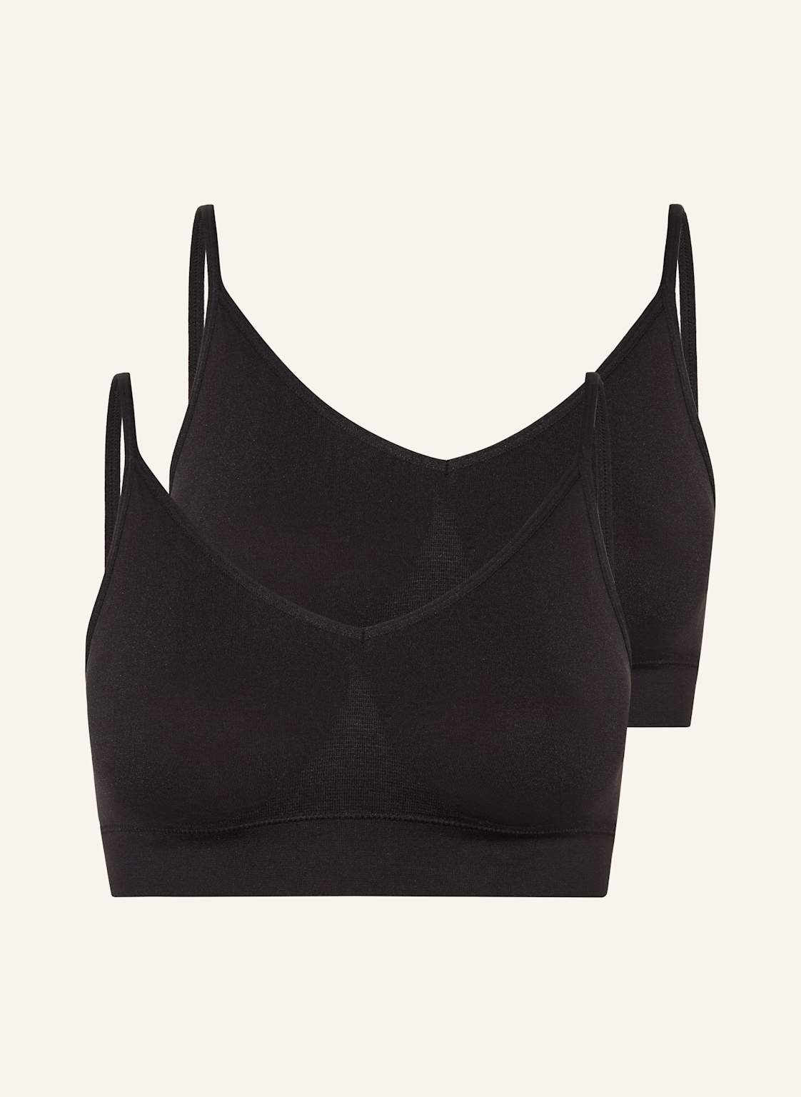 Jockey 2er-Pack Bustiers schwarz Jockey 2er-Pack Bustiers schwarz von Jockey