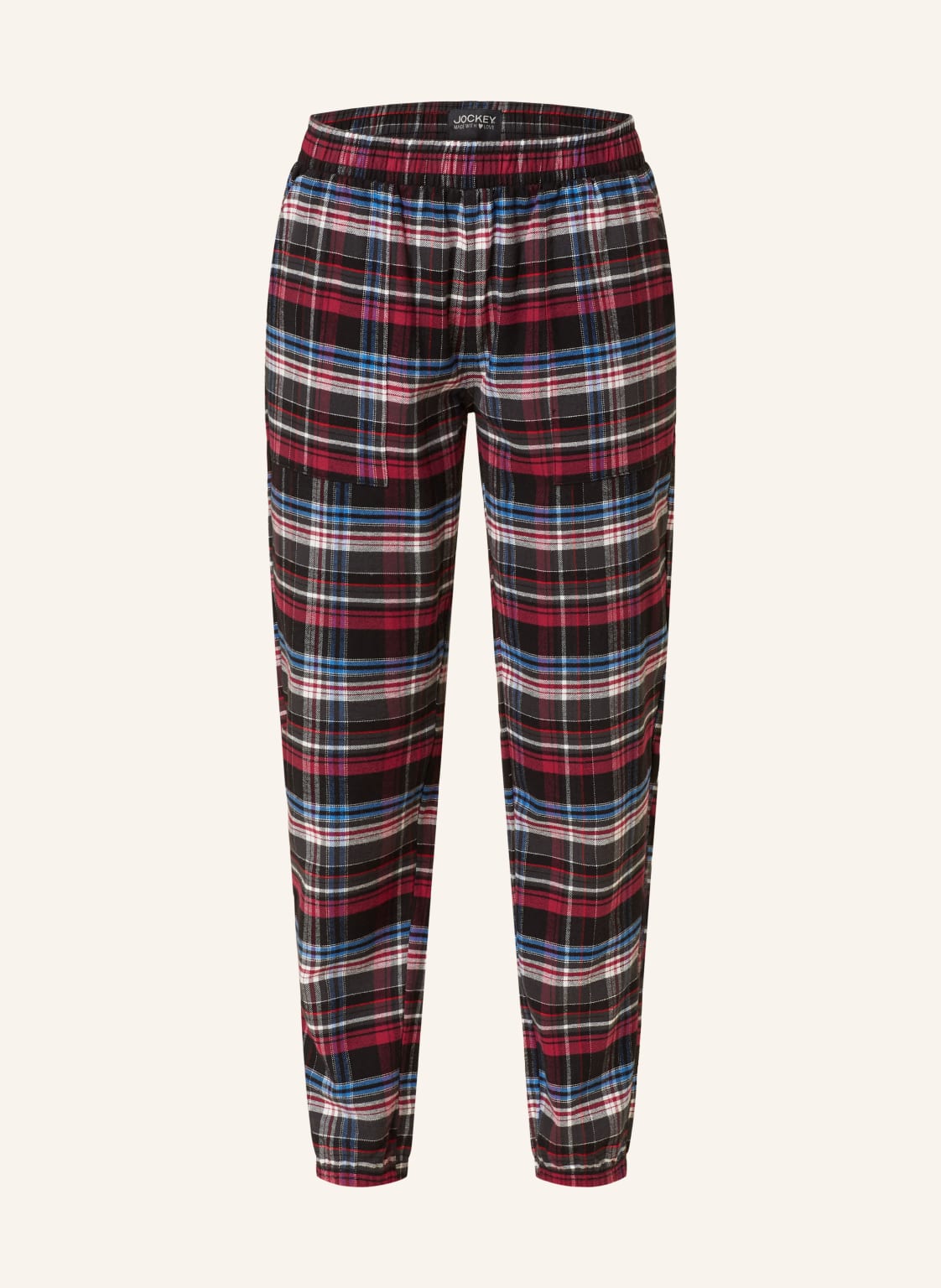 Jockey Schlafhose Everyday Flannel rot von Jockey