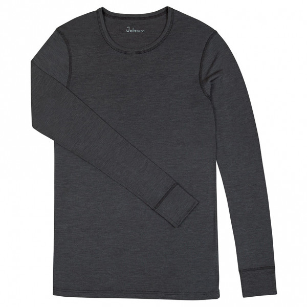 Joha - Blouse Long Sleeves - Merinounterwäsche Gr L;M;S;XL;XS;XXL grau;schwarz Joha - Blouse Long Sleeves - Merinounterwäsche Gr L;M;S;XL;XS;XXL grau;schwarz von Joha