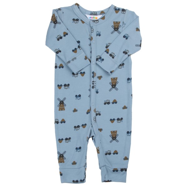 Joha - Kid's 36236 Jumpsuit - Alltagsunterwäsche Gr 50 grau/blau von Joha