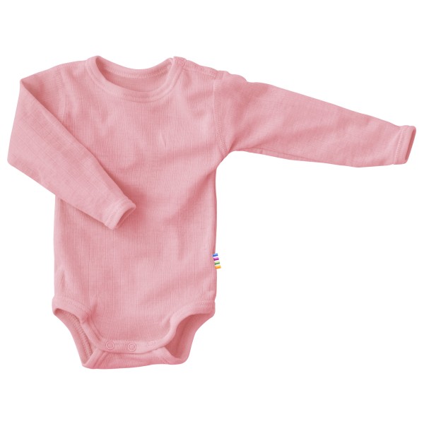 Joha - Kid's Body L/S - Merinounterwäsche Gr 100;110;50;60;70;80;90 blau;grau;rosa;weiß von Joha