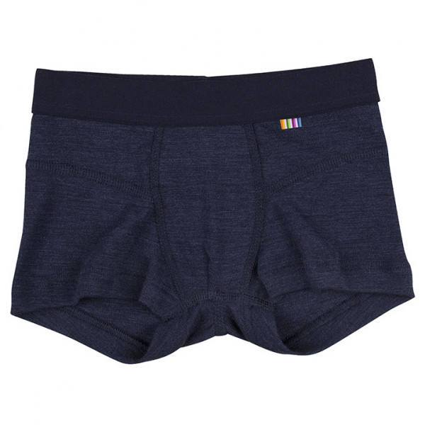 Joha - Kid's Boxershorts 85/15 - Merinounterwäsche Gr 130 blau von Joha