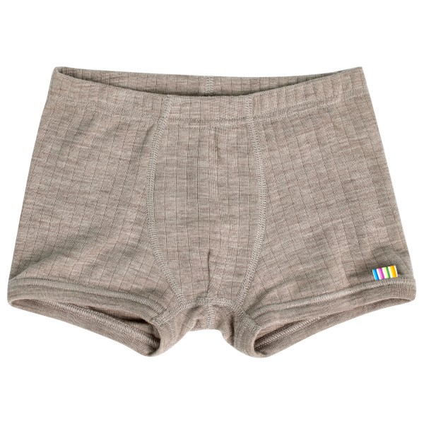 Joha - Kid's Boxershorts Basic - Merinounterwäsche Gr 100 grau von Joha