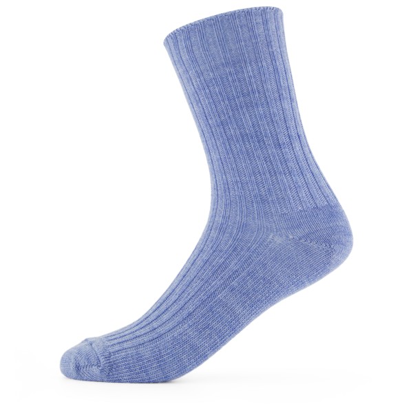 Joha - Kid's Uld-Sok - Merinosocken Gr 31-34 lila von Joha