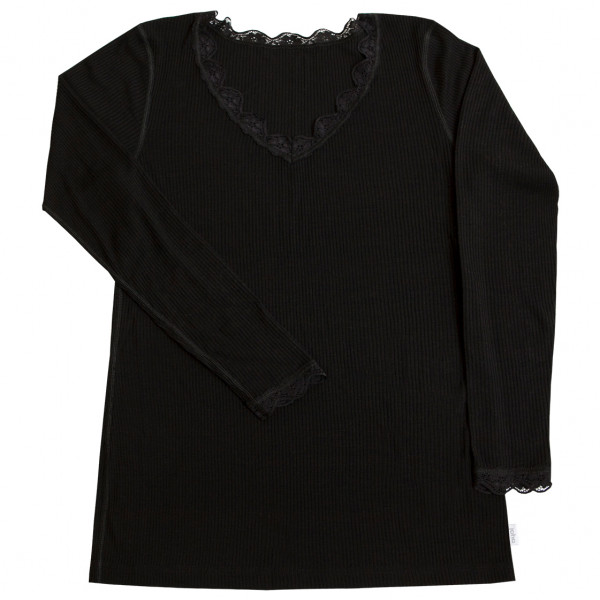 Joha - Women's Blouse I L/S 70/30 - Merinounterwäsche Gr M schwarz von Joha