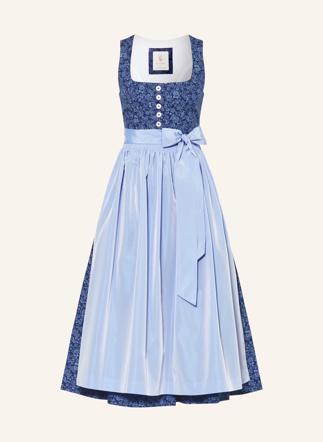 Johann & Johanna Dirndl Pillersee blau von Johann & Johanna