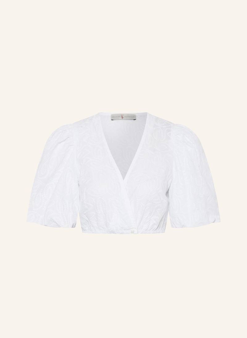 Johann & Johanna Dirndlbluse weiss von Johann & Johanna