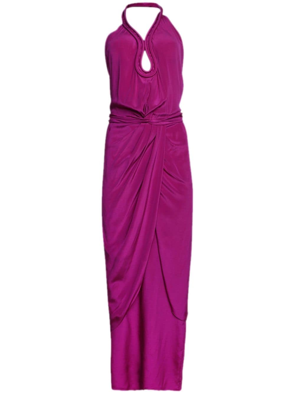 Johanna Ortiz Adinkra halterneck maxi dress - Purple von Johanna Ortiz