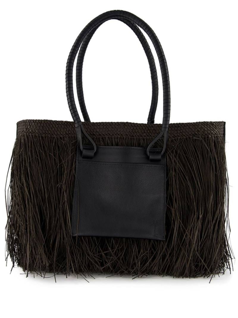 Johanna Ortiz Palm's Embrace tote bag - Black von Johanna Ortiz