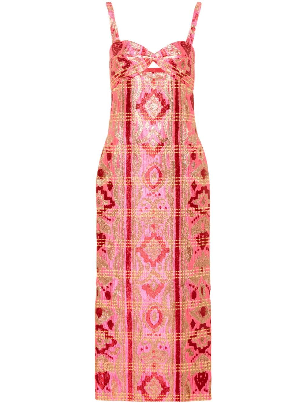 Johanna Ortiz Powerful Stitches maxi dress - Pink von Johanna Ortiz