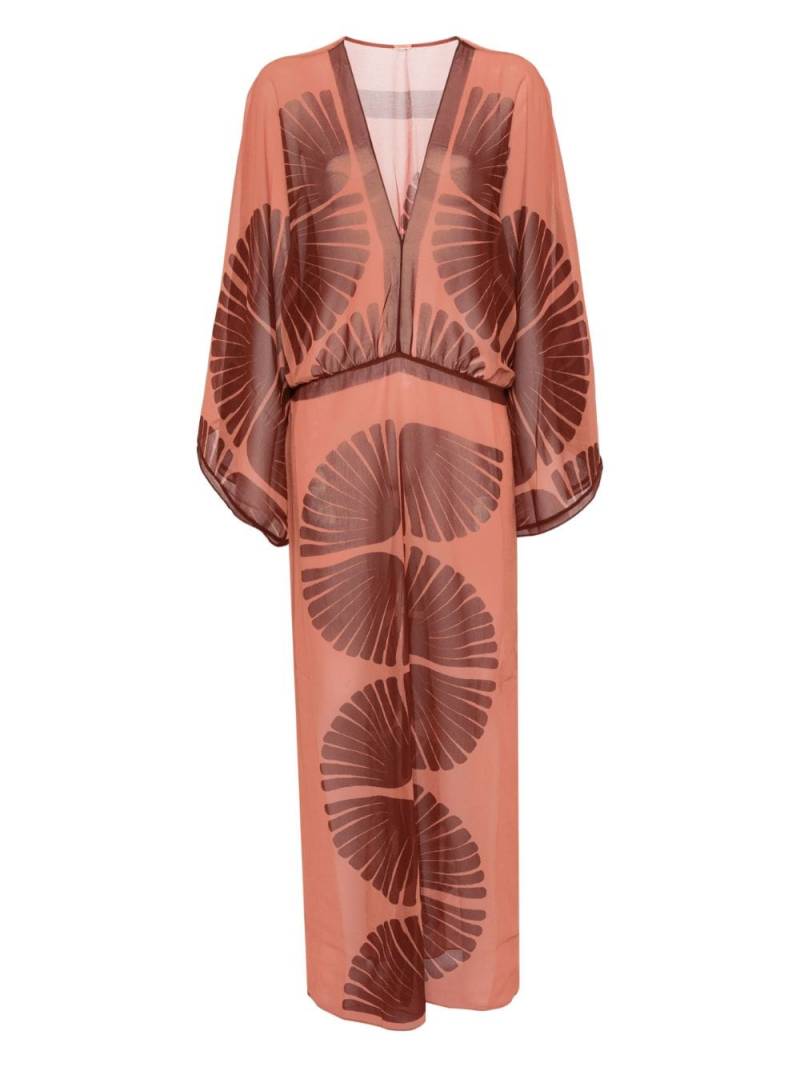 Johanna Ortiz Spiritual Healers beach dress - Brown von Johanna Ortiz