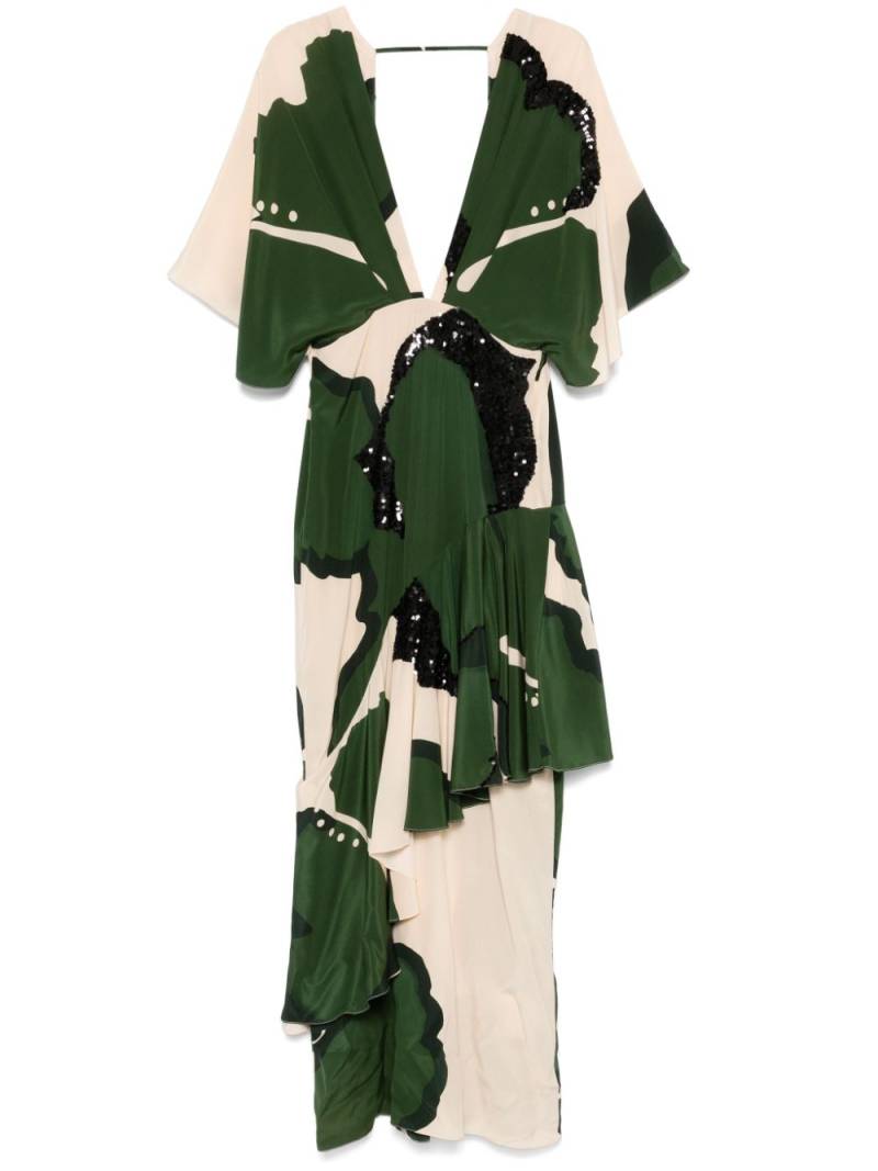 Johanna Ortiz Tesoro Escondido maxi dress - Green von Johanna Ortiz