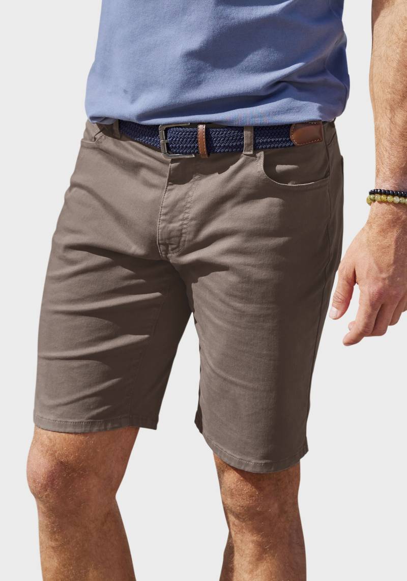 John Devin Chinoshorts »regular-fit«, 5-Pocket Chino-Shorts aus elastischer Baumwoll-Qualität von John Devin