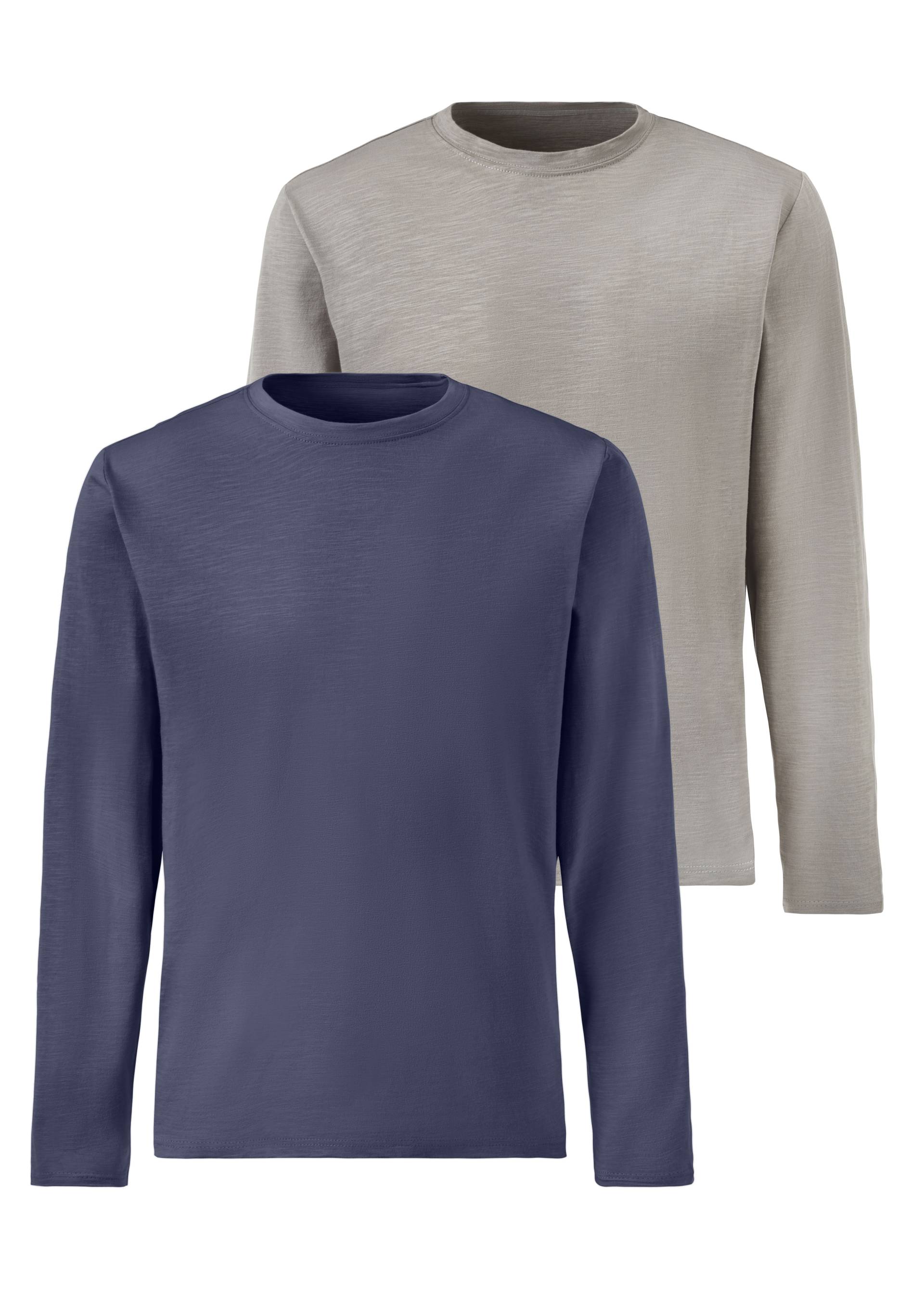 John Devin Langarmshirt, Longsleeve in hochwertiger slub-yarn Qualität John Devin Langarmshirt, Longsleeve in hochwertiger slub-yarn Qualität von John Devin