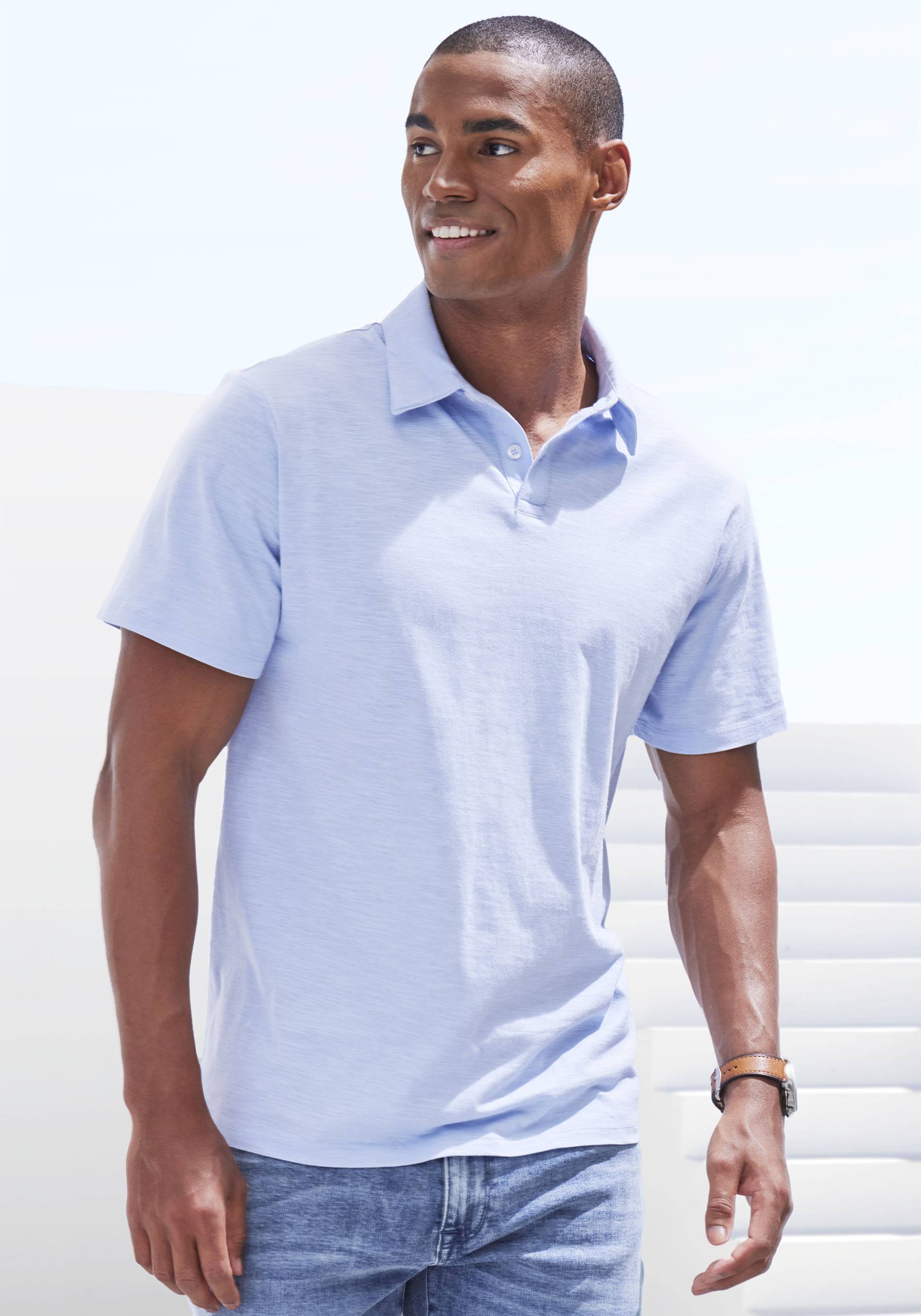 John Devin Poloshirt, aus besonderer slub-yarn Qualität John Devin Poloshirt, aus besonderer slub-yarn Qualität von John Devin