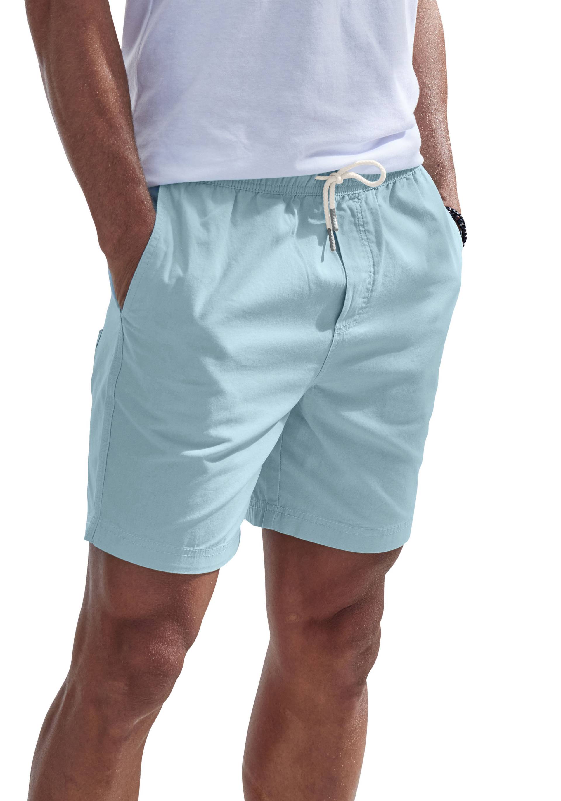 John Devin Shorts »Bermuda«, kurze Hose aus elastischer, gewebter Baumwollqualität von John Devin