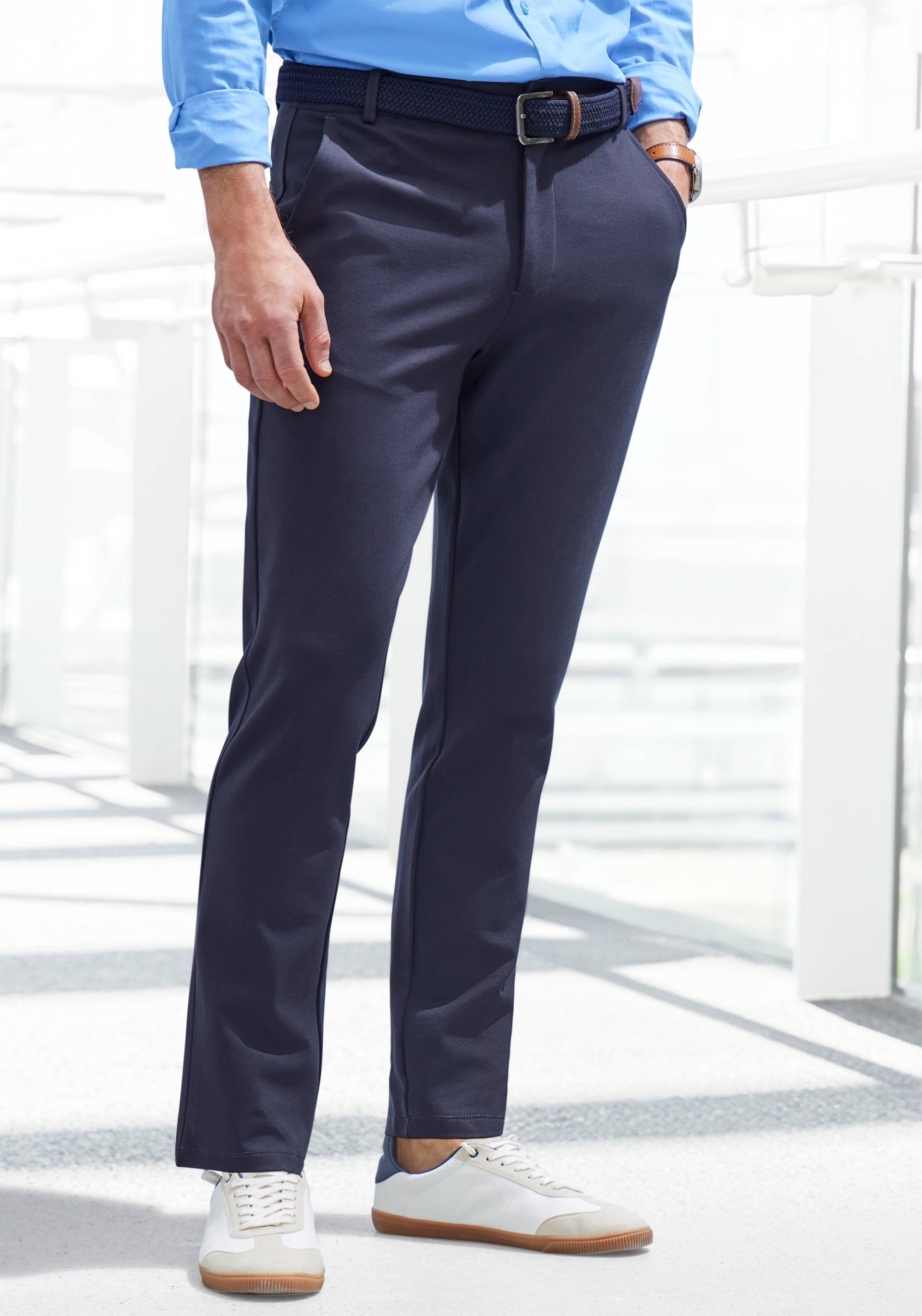 John Devin Stretch-Hose »regular-fit«, bequeme Hose aus elastischer Qualität John Devin Stretch-Hose »regular-fit«, bequeme Hose aus elastischer Qualität von John Devin