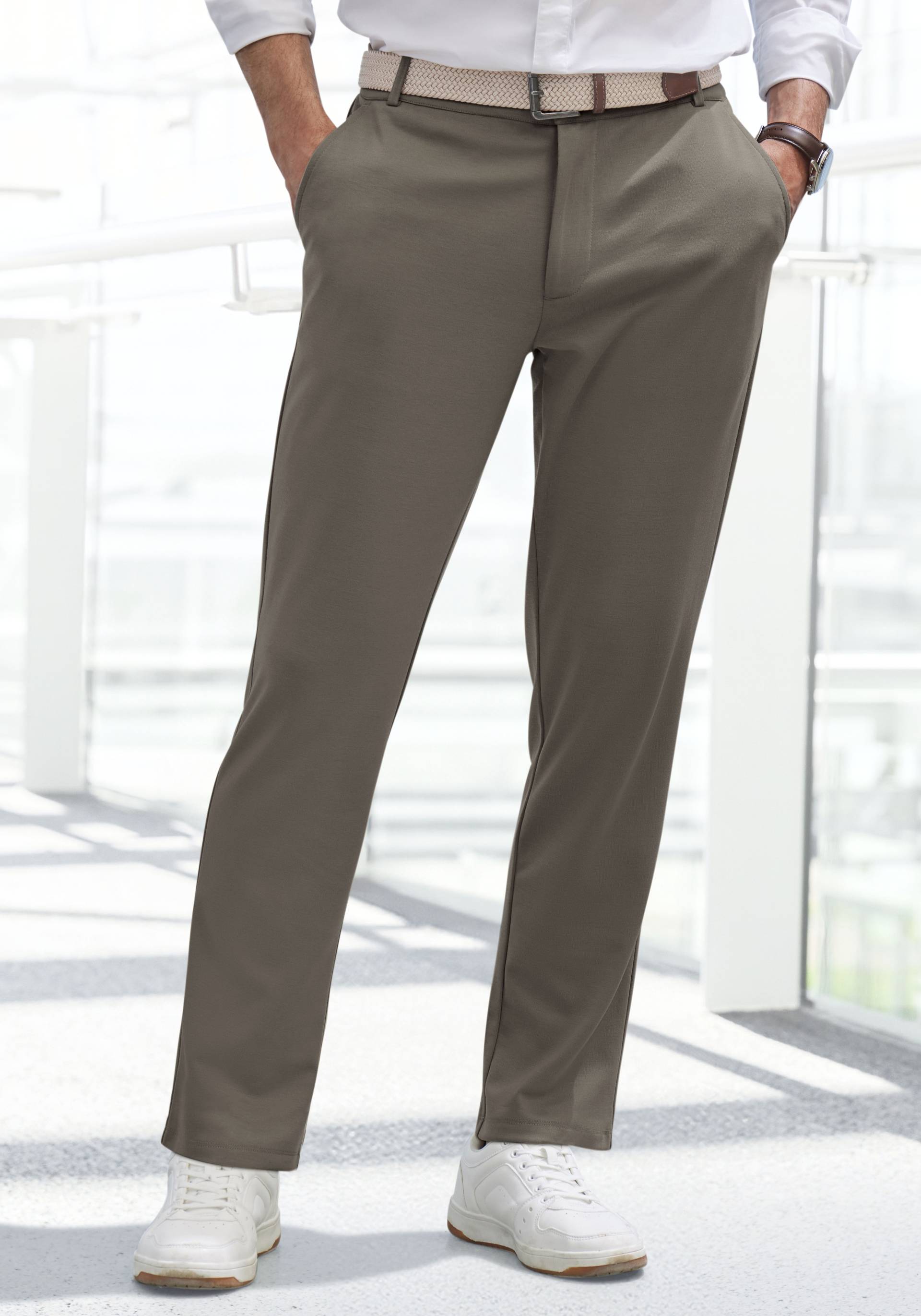 John Devin Stretch-Hose »regular-fit«, bequeme Hose aus elastischer Qualität von John Devin