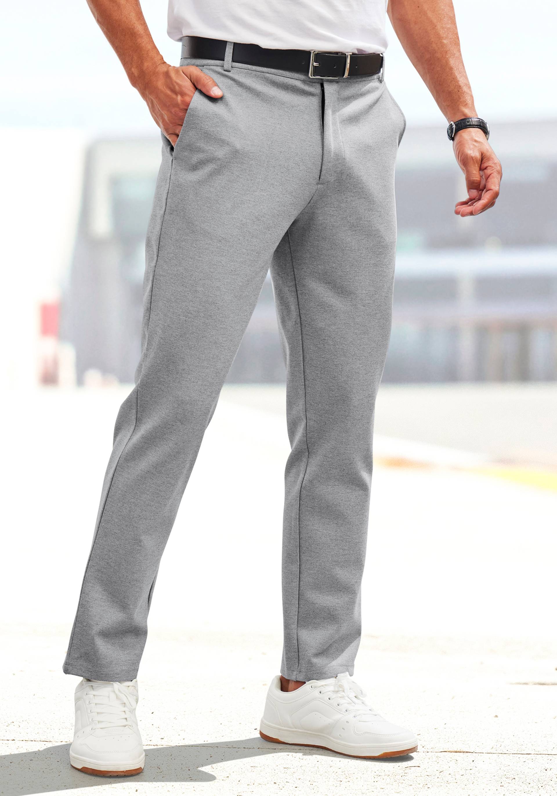 John Devin Stretch-Hose »regular-fit«, bequeme Hose aus elastischer Qualität John Devin Stretch-Hose »regular-fit«, bequeme Hose aus elastischer Qualität von John Devin