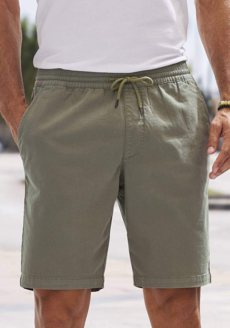 John Devin Shorts »Bermuda«, kurze Hose aus elastischer Baumwoll-Qualität von John Devin