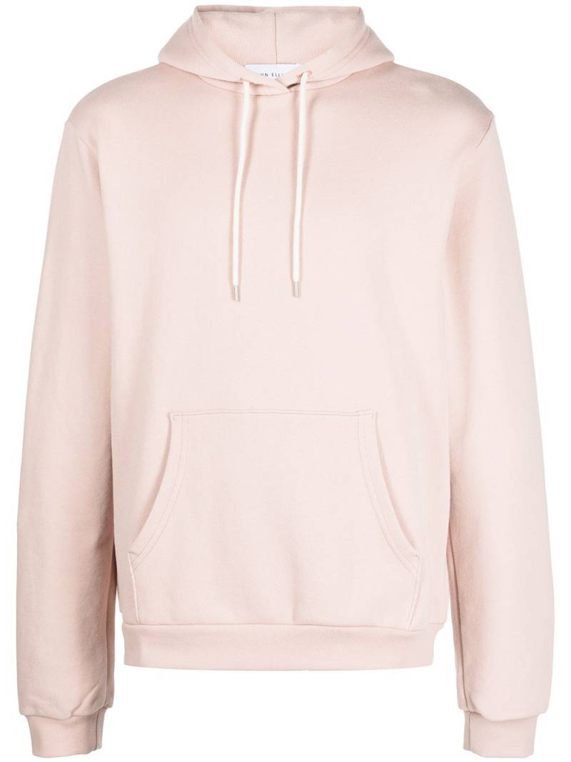 John Elliott Beach drawstring relaxed-fit hoodie - Pink von John Elliott